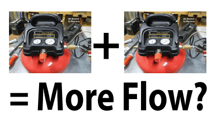 Combining Air Compressors To Increase Flow - www.understanding-air-compressors.com