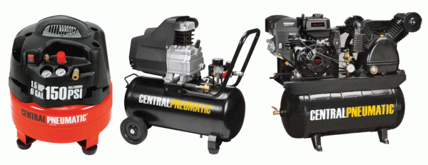 Central Pneumatic Air Compressors - www.air-compressor-help.com