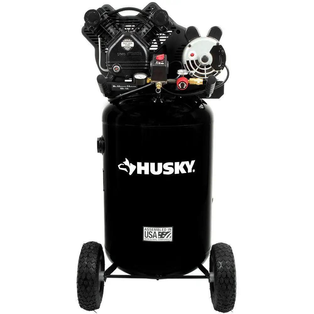 Husky Belt-Driven 30 Gallon Air Compressor