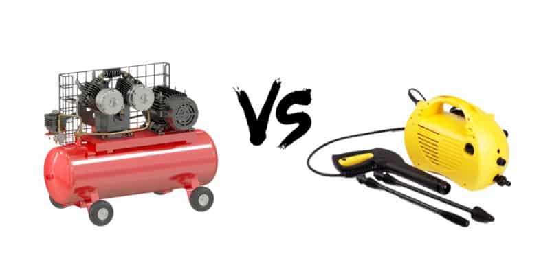 air compressor vs power washer