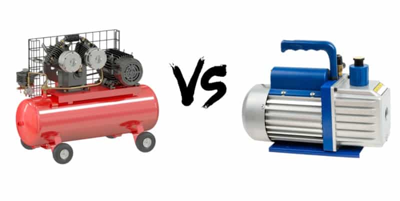 Air Compressor vs Vacuum Pump