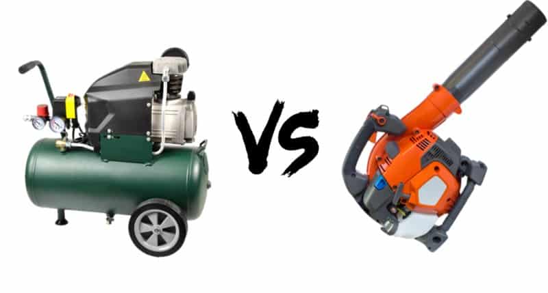 Air Compressor vs. Leaf Blower: What's the Difference?