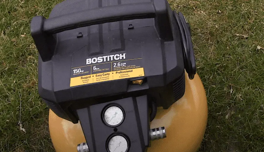 bostitch air compressor will not build pressure