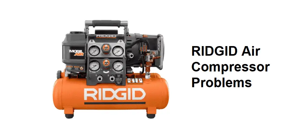 ridgid air compressor problems