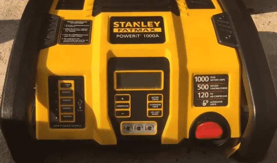 stanley fatmax air compressor not working