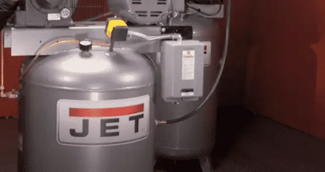 Jet air compressor problem