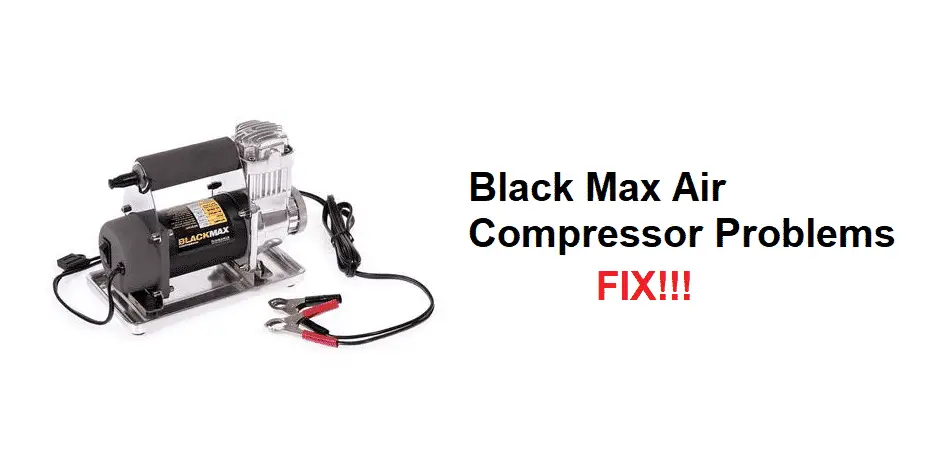 black max air compressor problems