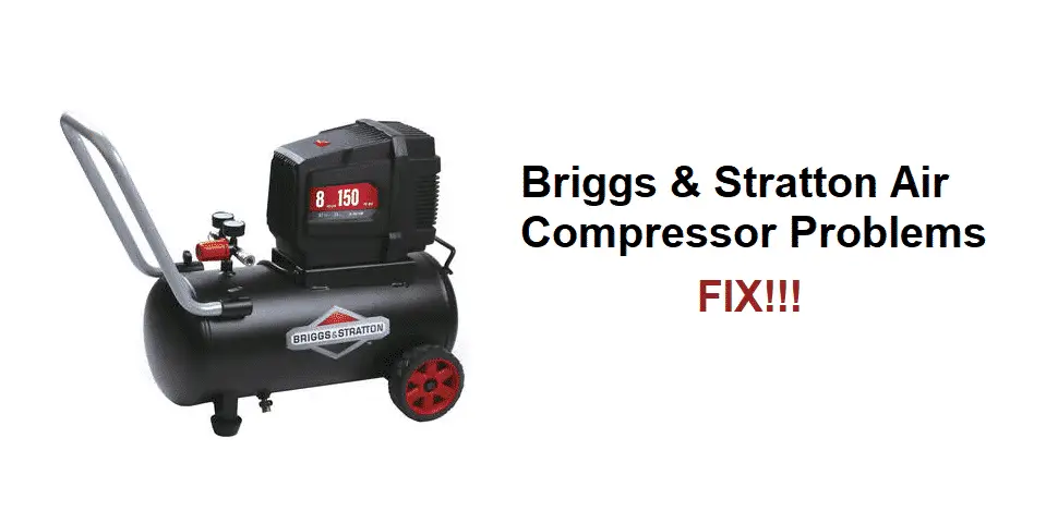 briggs & stratton air compressor problem
