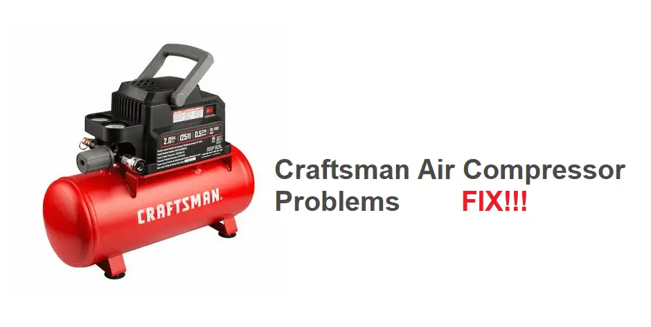 craftsman air compressor problems