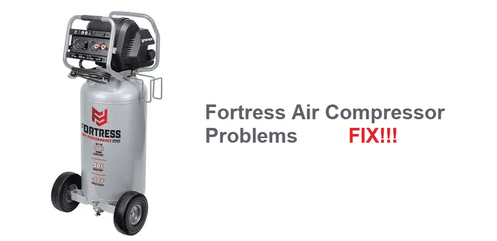 fortress air compressor problems