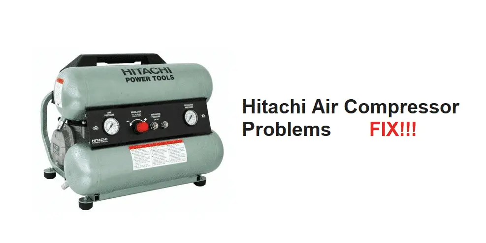 hitachi air compressor problems