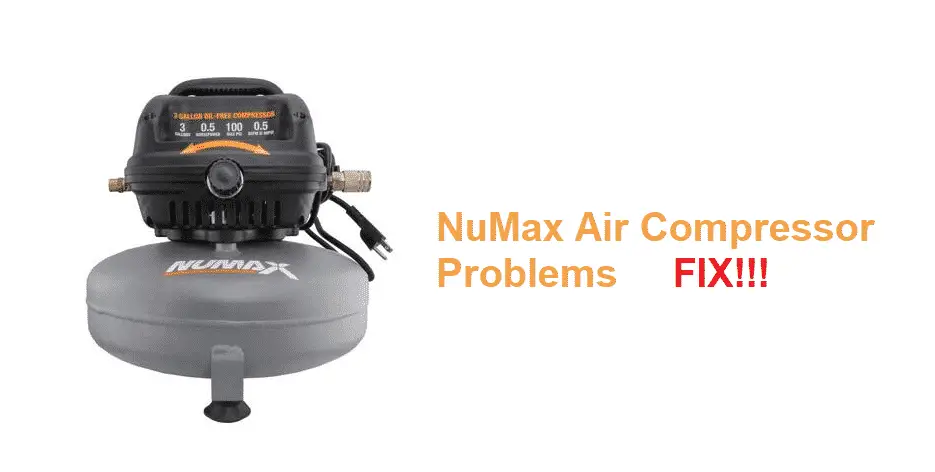 numax air compressor problems