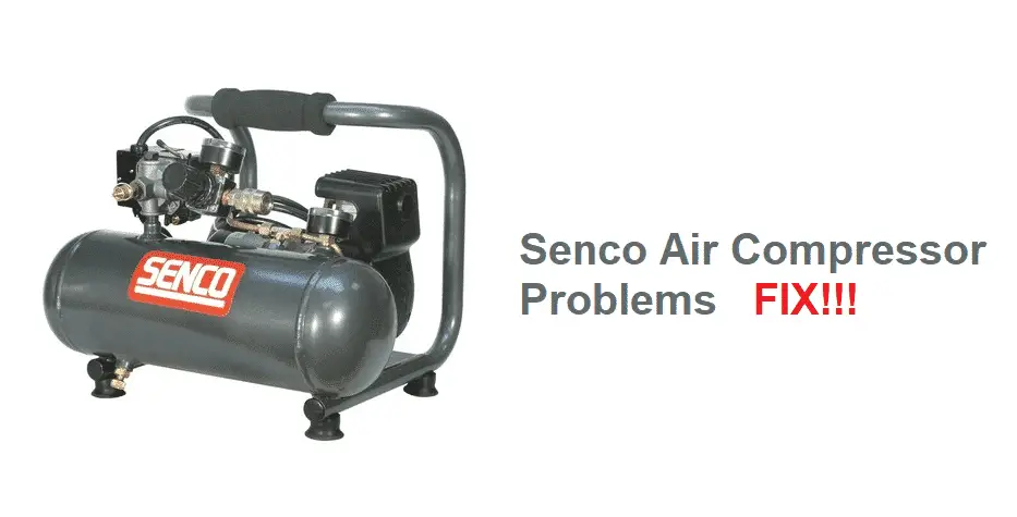 senco air compressor problems