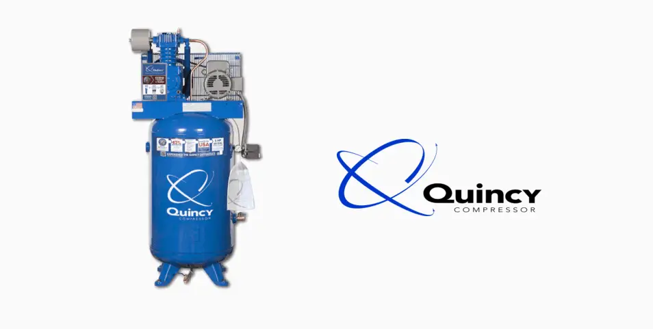 quincy 80 two stage gallon air compressor review