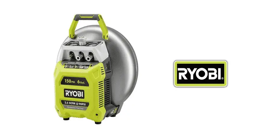 ryobi 6 gallon air compressor review