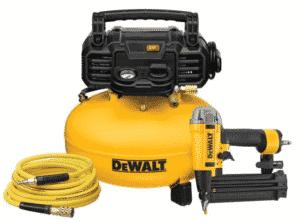 6 gallon with brad nailer home depot air compressor nail gun combo