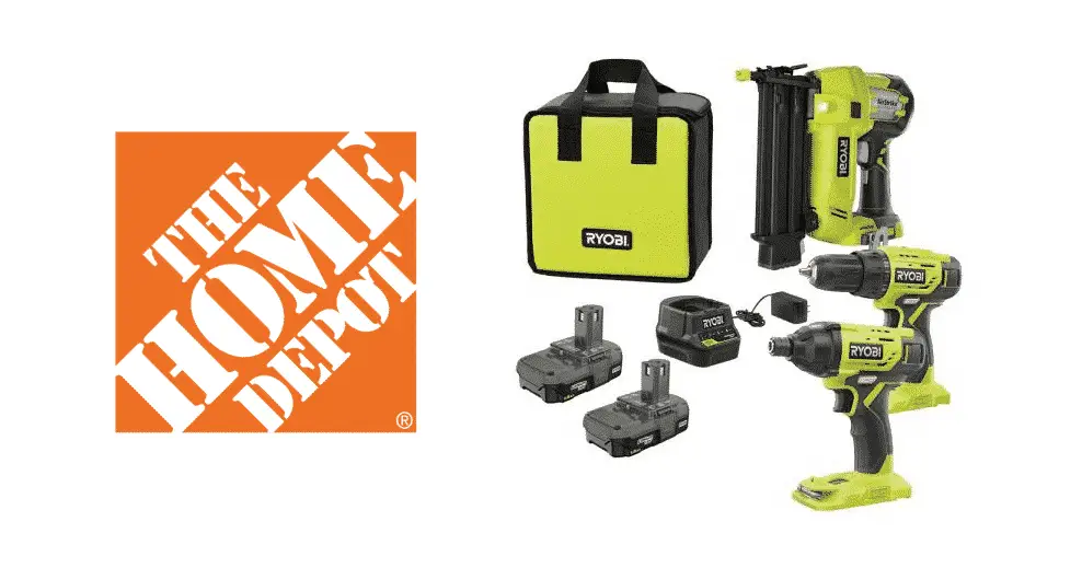 Home depot ryobi nail gun online combo