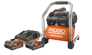 ridgid 18 v li-ion cordless 1 gallon air compressor home depot ridgid air compressor