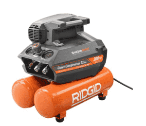 ridgid 4.5 gallon portable quiet air compressor home depot ridgid air compressor