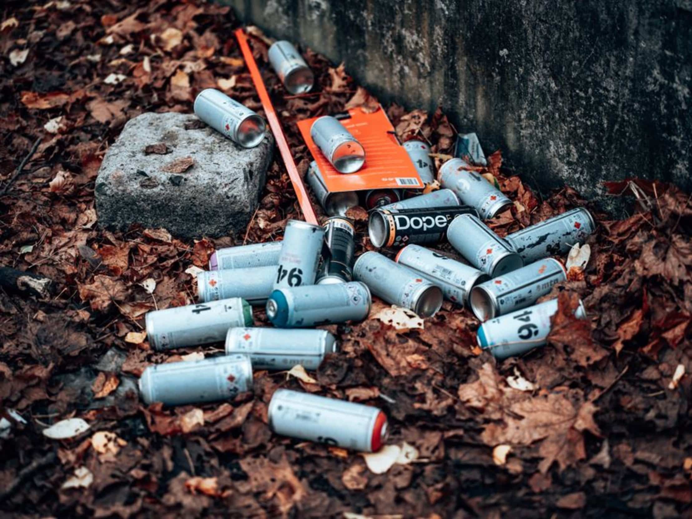 burst metal can shrapnel burst metal can shrapnel
