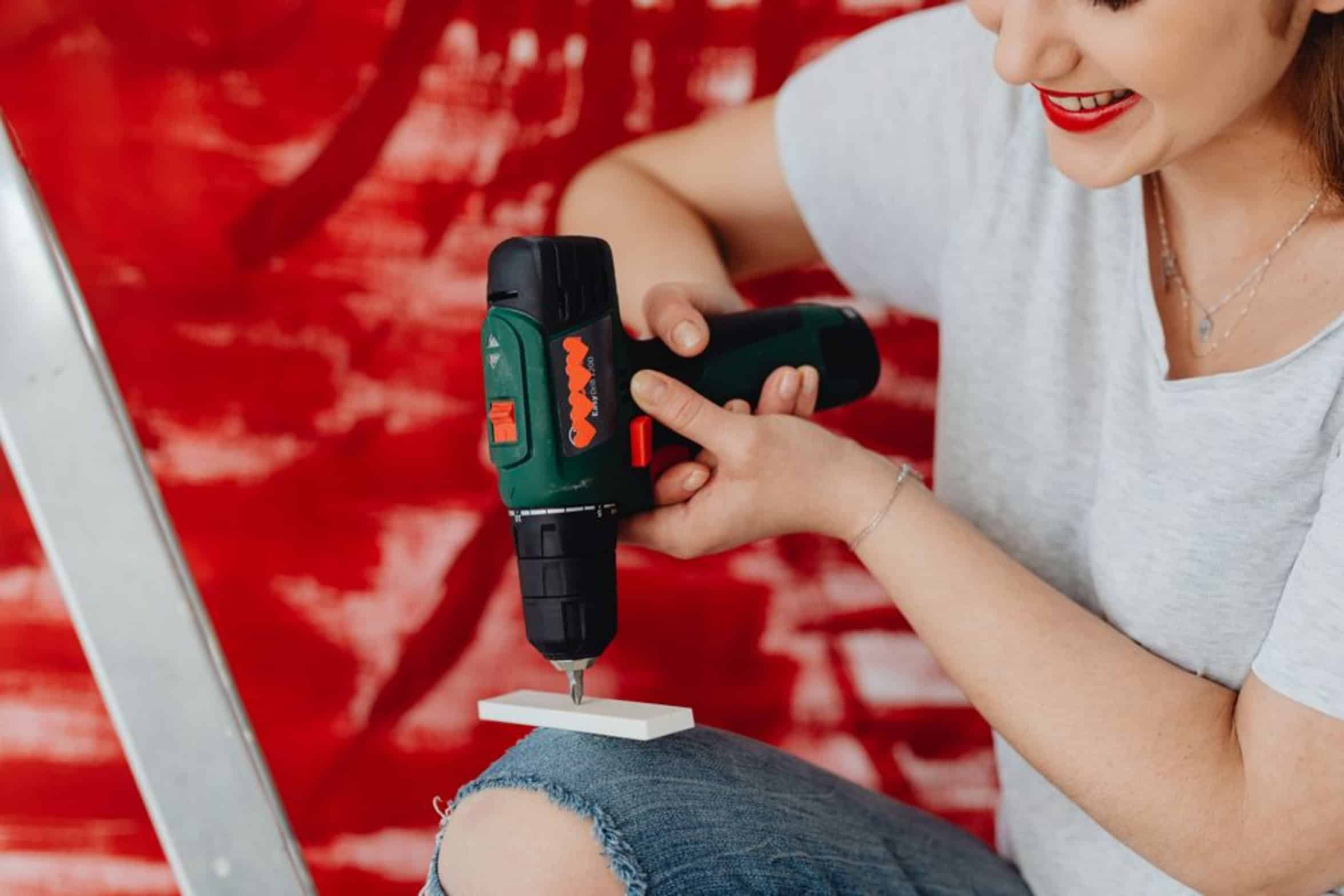 cordless drill close up cordless drill close up