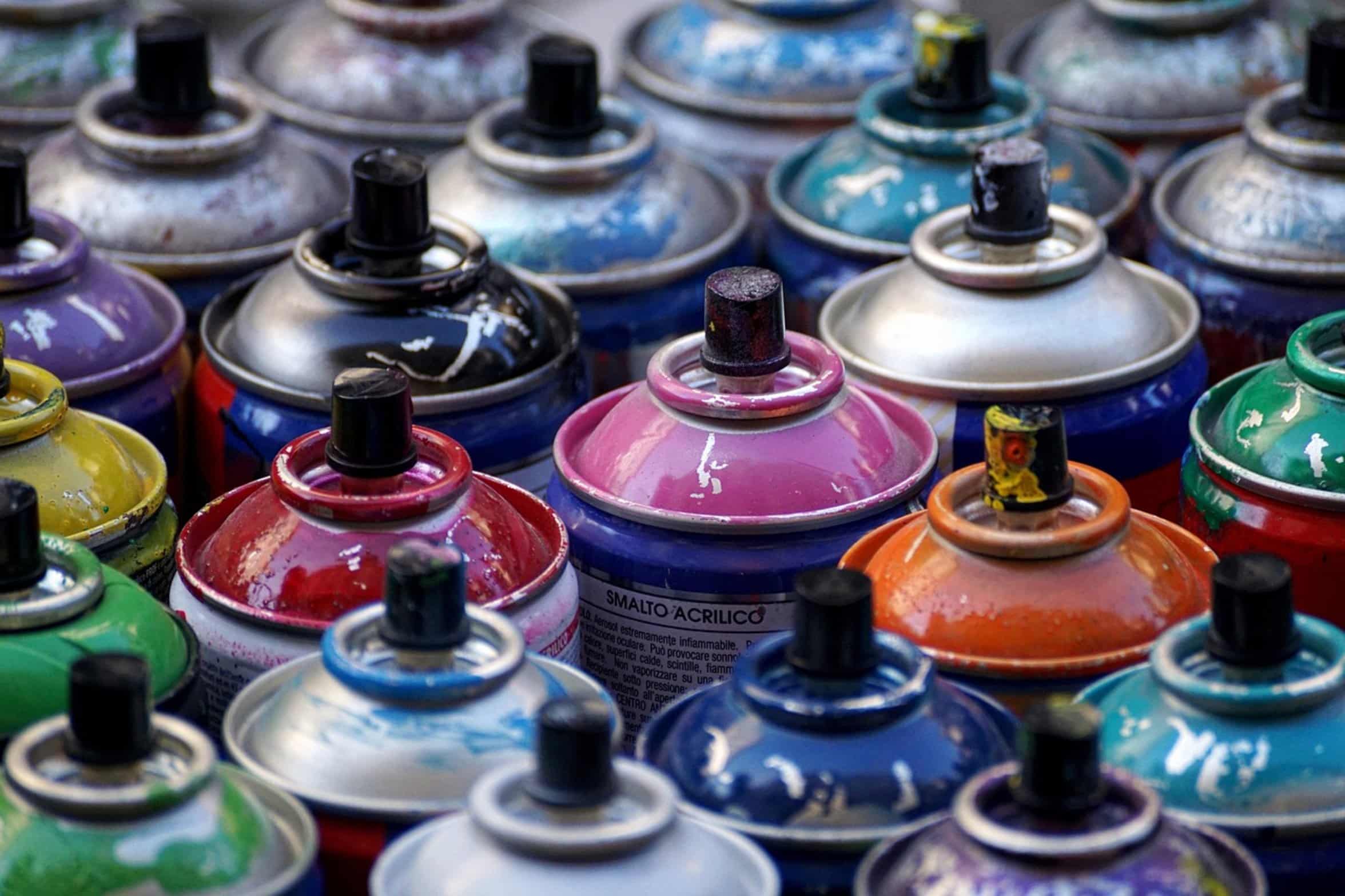 empty aerosol can empty aerosol can