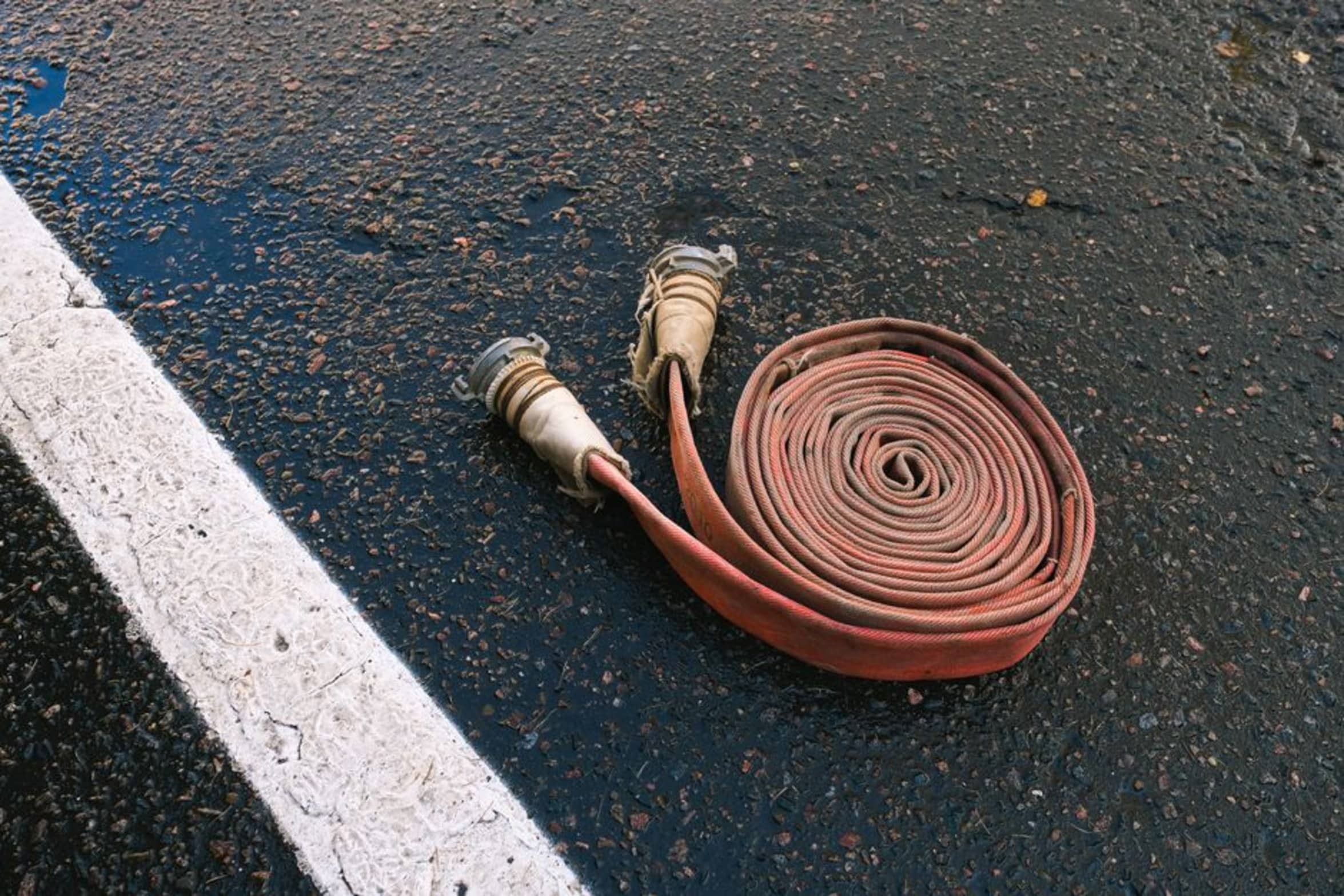 industrial air hose on floor industrial air hose on floor