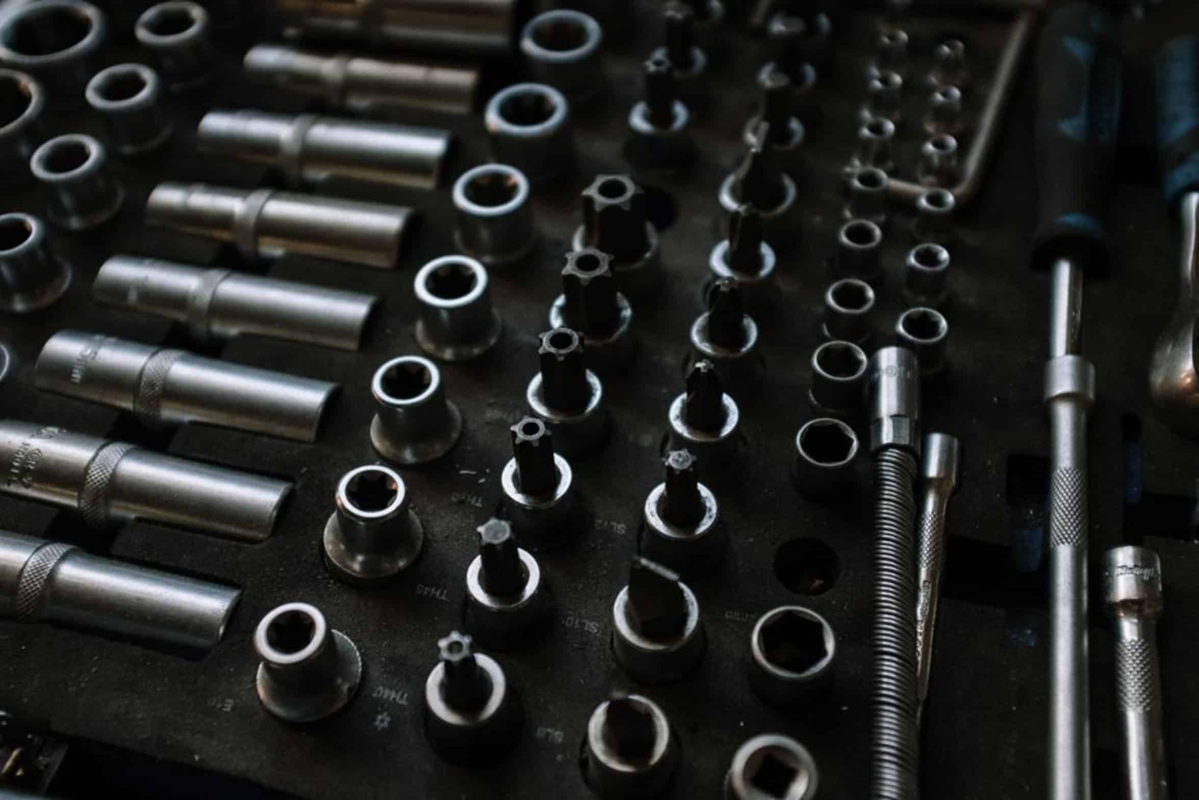 shiny chrome socket set shiny chrome socket set