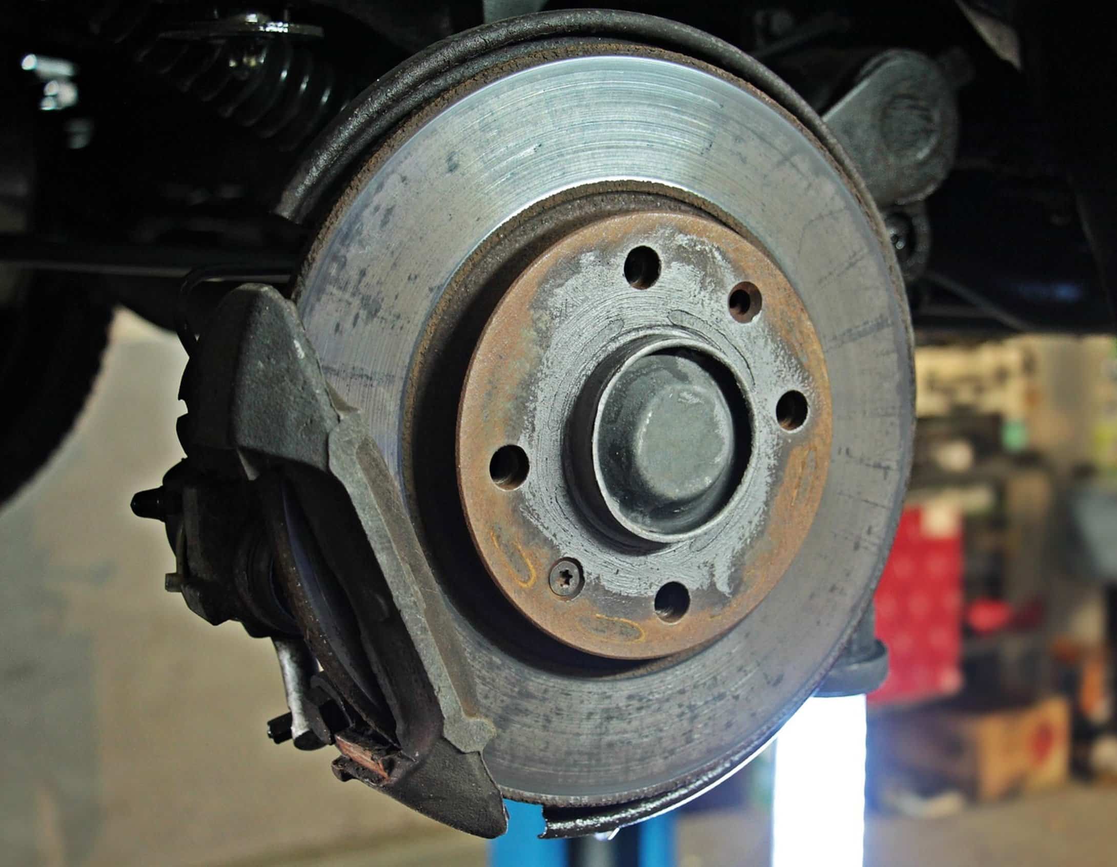 truck brake drum close up truck brake drum close up