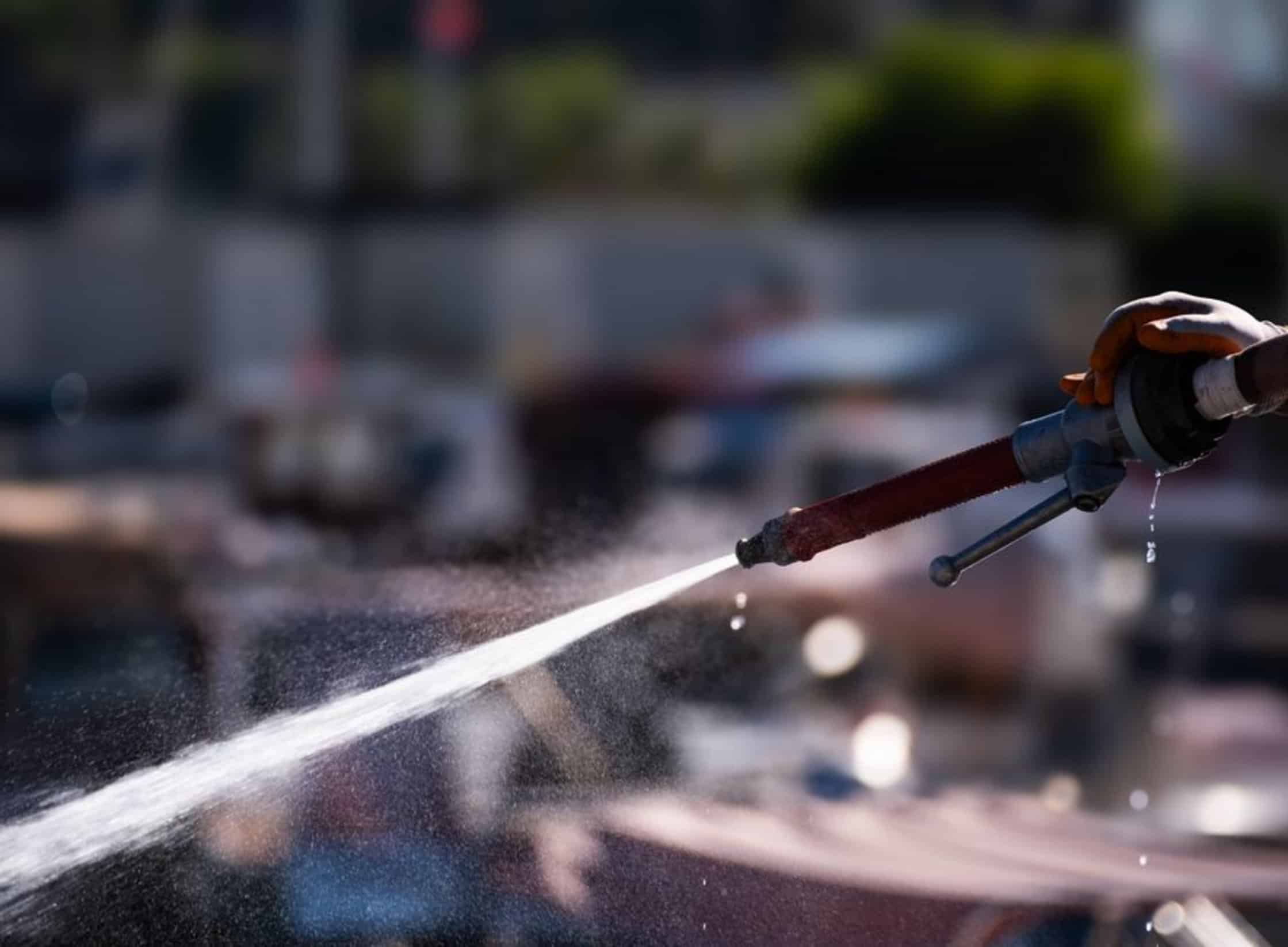 water droplets air hose water droplets air hose